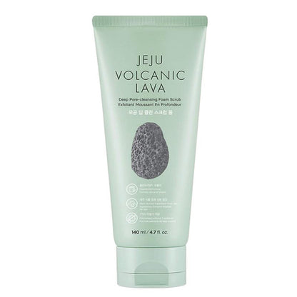 THE FACE SHOP Jeju Volcanic Lava Deep Pore-Cleansing Foam Scrub (4.7 oz)