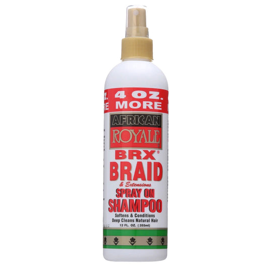 African Royale BRX Braid Spray On Shampoo (12 oz)
