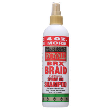 African Royale BRX Braid Spray On Shampoo (12 oz)