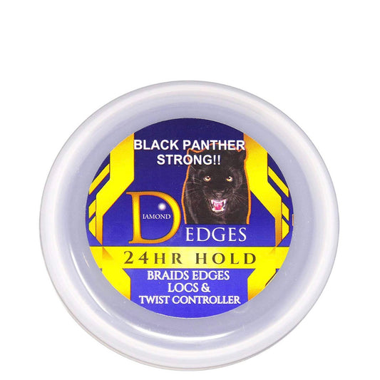 Black Panther Strong 24HR Hold Braids Edges Locs & Twist Styling Gel