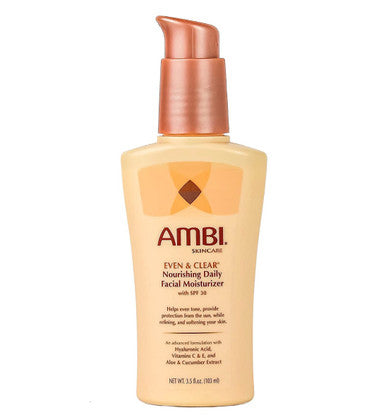 Ambi Even & Clear Daily Facial Moisturizer SPF 30 (3.5 oz)