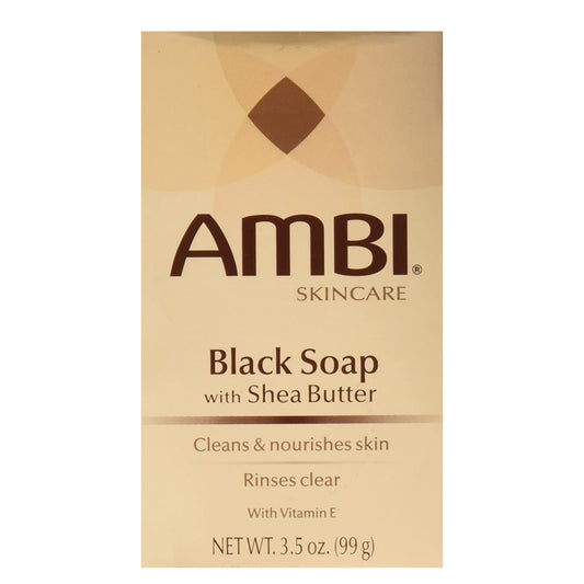Ambi Black Soap Bar with Shea Butter