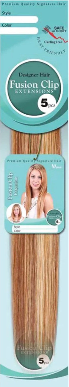 A PLUS Designer Hair Clip In Drawstring Ponytail - Fusion Straight