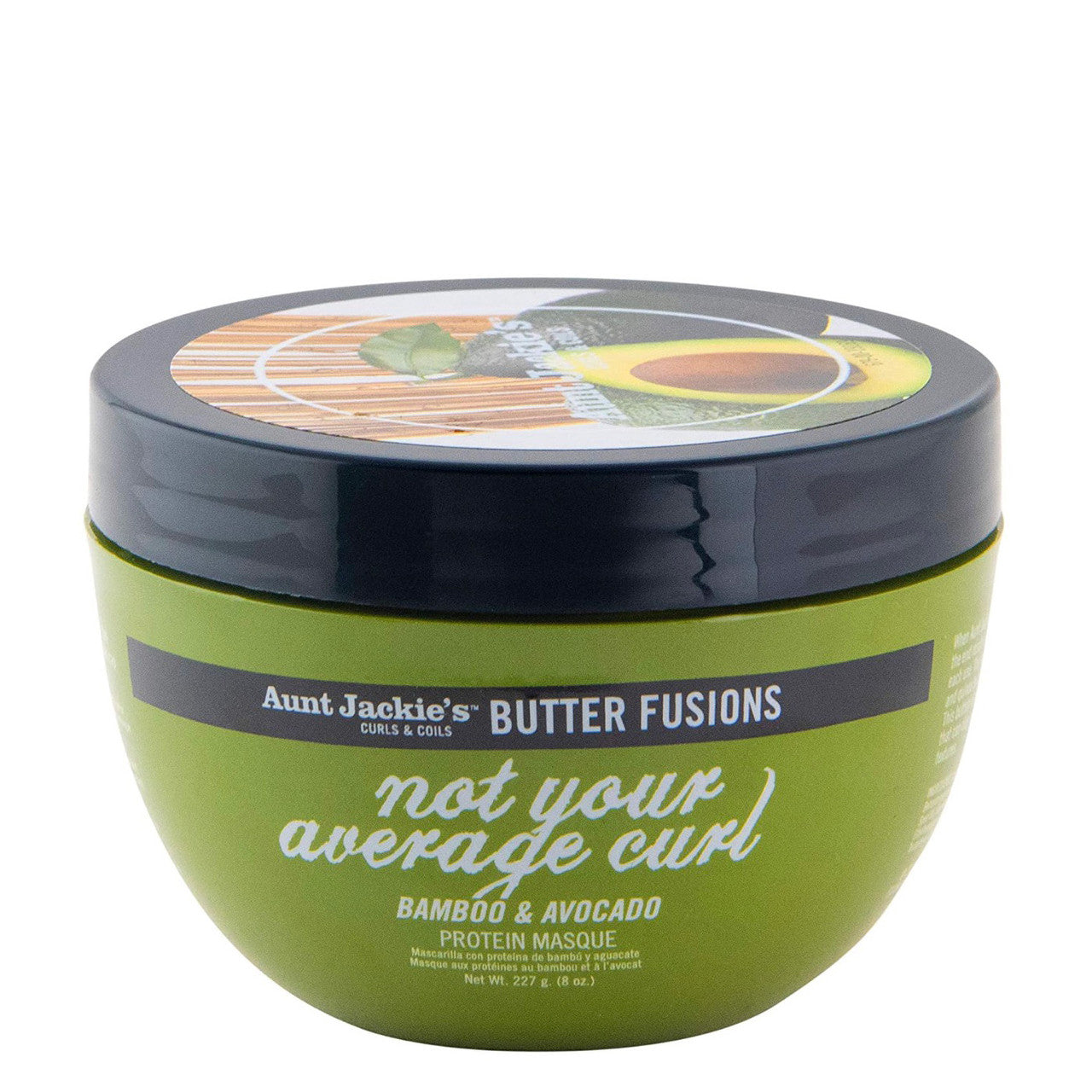 Aunt Jackie's Butter Fusions Not Your Average Curl Bamboo & Avocado Hair Masque (8 oz)