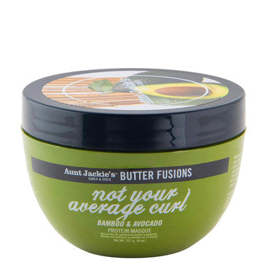 Aunt Jackie's Butter Fusions Not Your Average Curl Bamboo & Avocado Hair Masque (8 oz)
