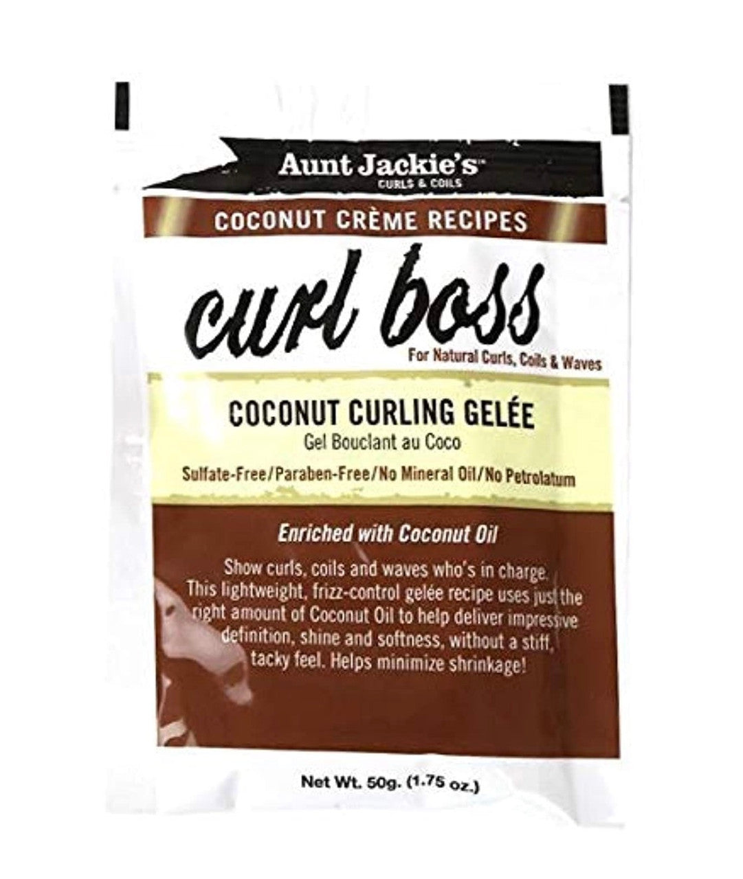 Aunt Jackie's Curl Boss Coconut Curling Gelee