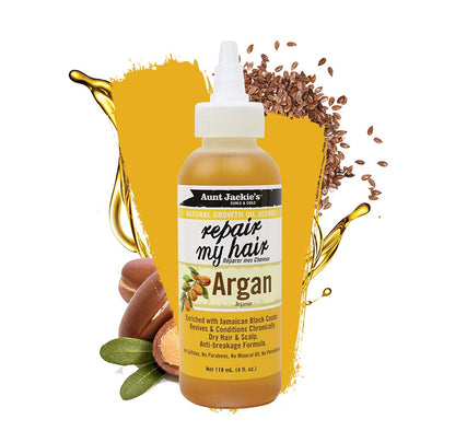 Aunt Jackie's Natural Growth Oil Blends Repair My Hair Argan