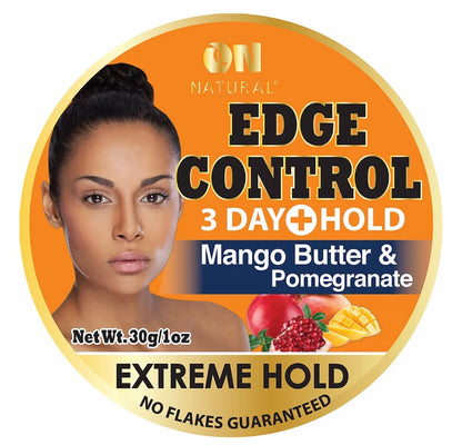 ON NATURAL Edge Control Mango Butter and Pomegranate (Extreme Hold)