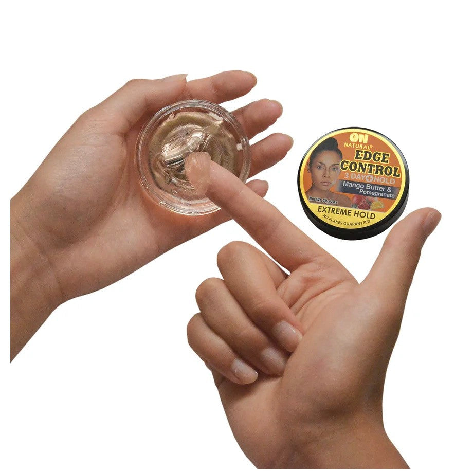 ON NATURAL Edge Control Mango Butter and Pomegranate (Extreme Hold)