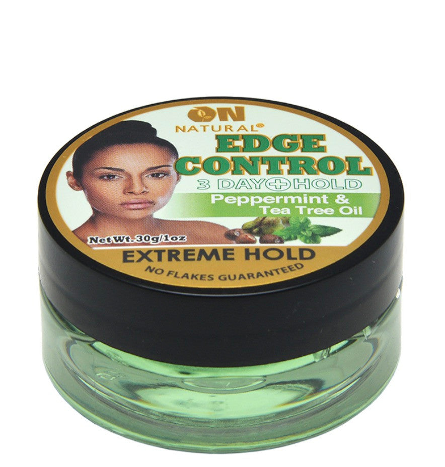 ON NATURAL Edge Control Peppermint and Tea Tree (Extreme Hold)