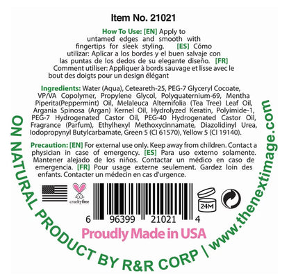 ON NATURAL Edge Control Peppermint and Tea Tree (Extreme Hold)