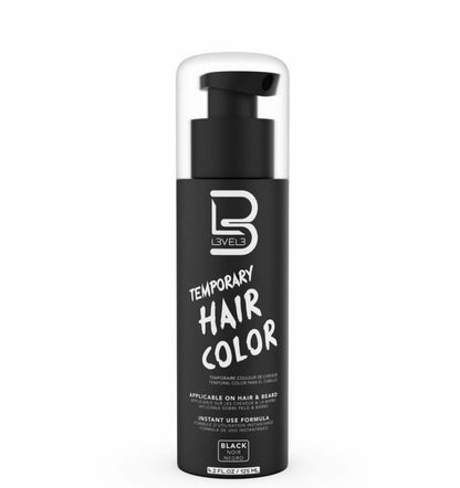 LEVEL 3 Beard Temporary Hair Color (Black)
