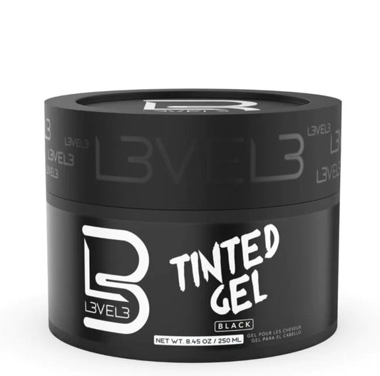 LEVEL 3 Tinted Hair Gel (Black)