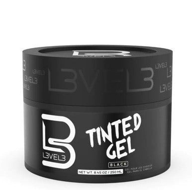 LEVEL 3 Tinted Hair Gel (Black)