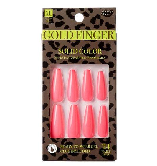 KISS Gold Finger Solid Colors (#21- #31)