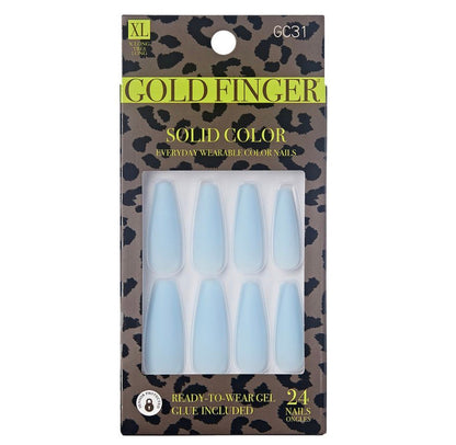 KISS Gold Finger Solid Colors (#21- #31)
