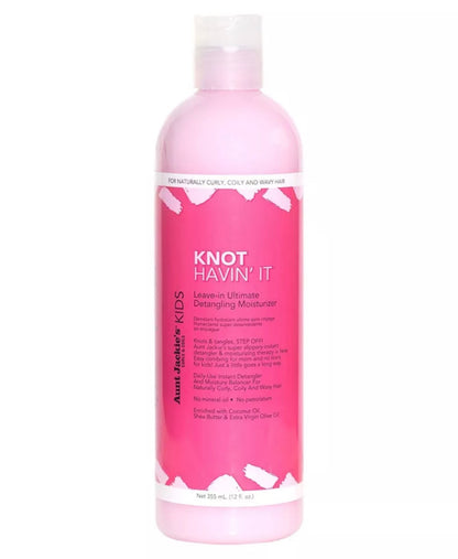 Aunt Jackie's Kids Knot Havin It Leave In Ultimate Detangling Moisturizer