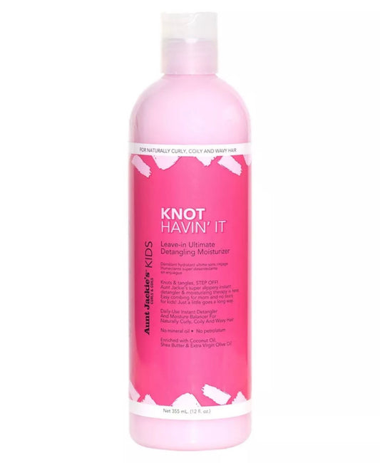 Aunt Jackie's Kids Knot Havin It Leave In Ultimate Detangling Moisturizer