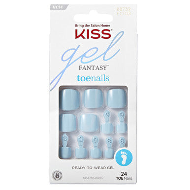 KISS Gel Fantasy Toenails - Pair of Shoes