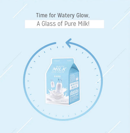 [A'PIEU] Milk One Pack Mask (White Milk)