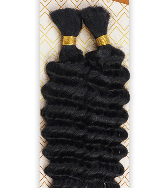 SENSATIONNEL Empire 100% Human Hair Braids - Deep Bulk 18"