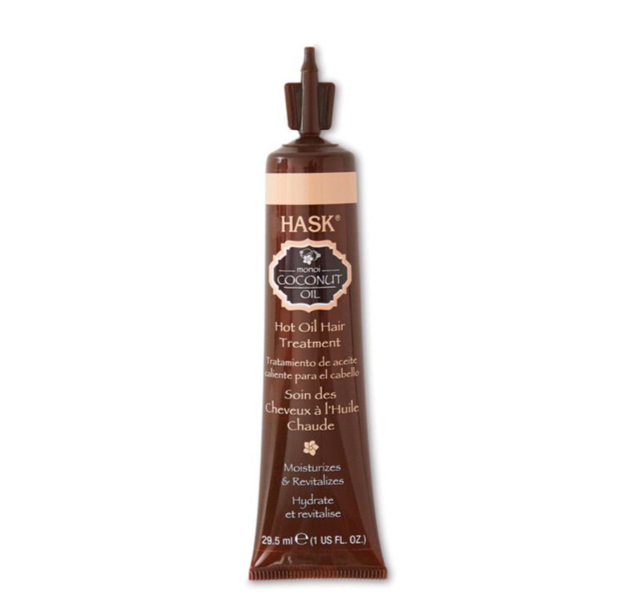 Hask Monoi Coconut Oil Hot Oil Hair Treatment (1 oz)