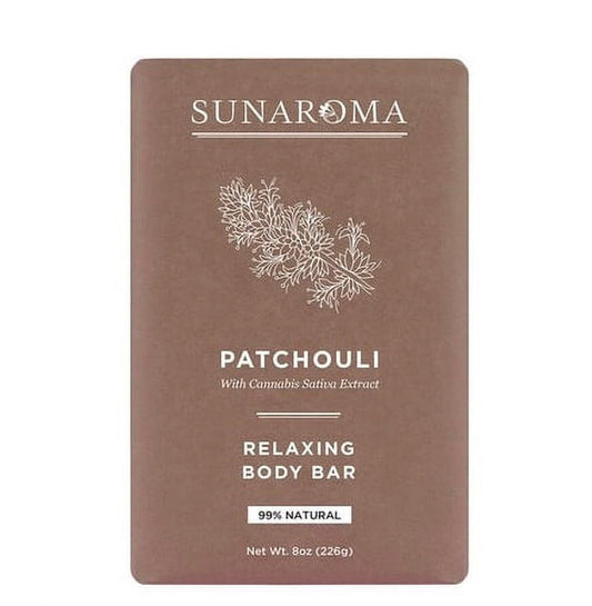 SUNAROMA Patchouli Relaxing  Body Bar (8 oz)