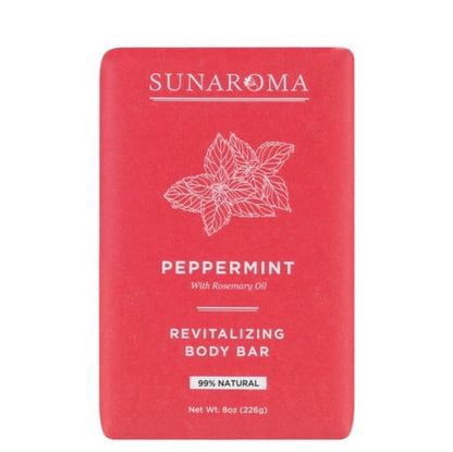 SUNAROMA Peppermint Revitalizing  Body Bar (8 oz)