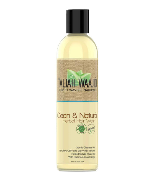 Taliah Waajid Clean & Natural Herbal Hair Wash (8 oz)