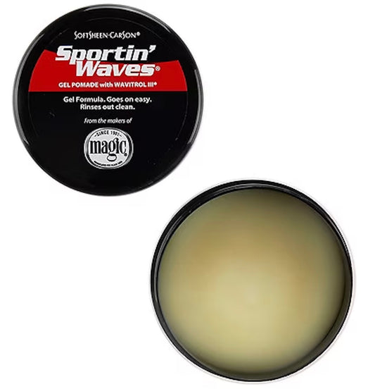 Softsheen Carson Sportin Waves Gel Pomade (3.5 oz)