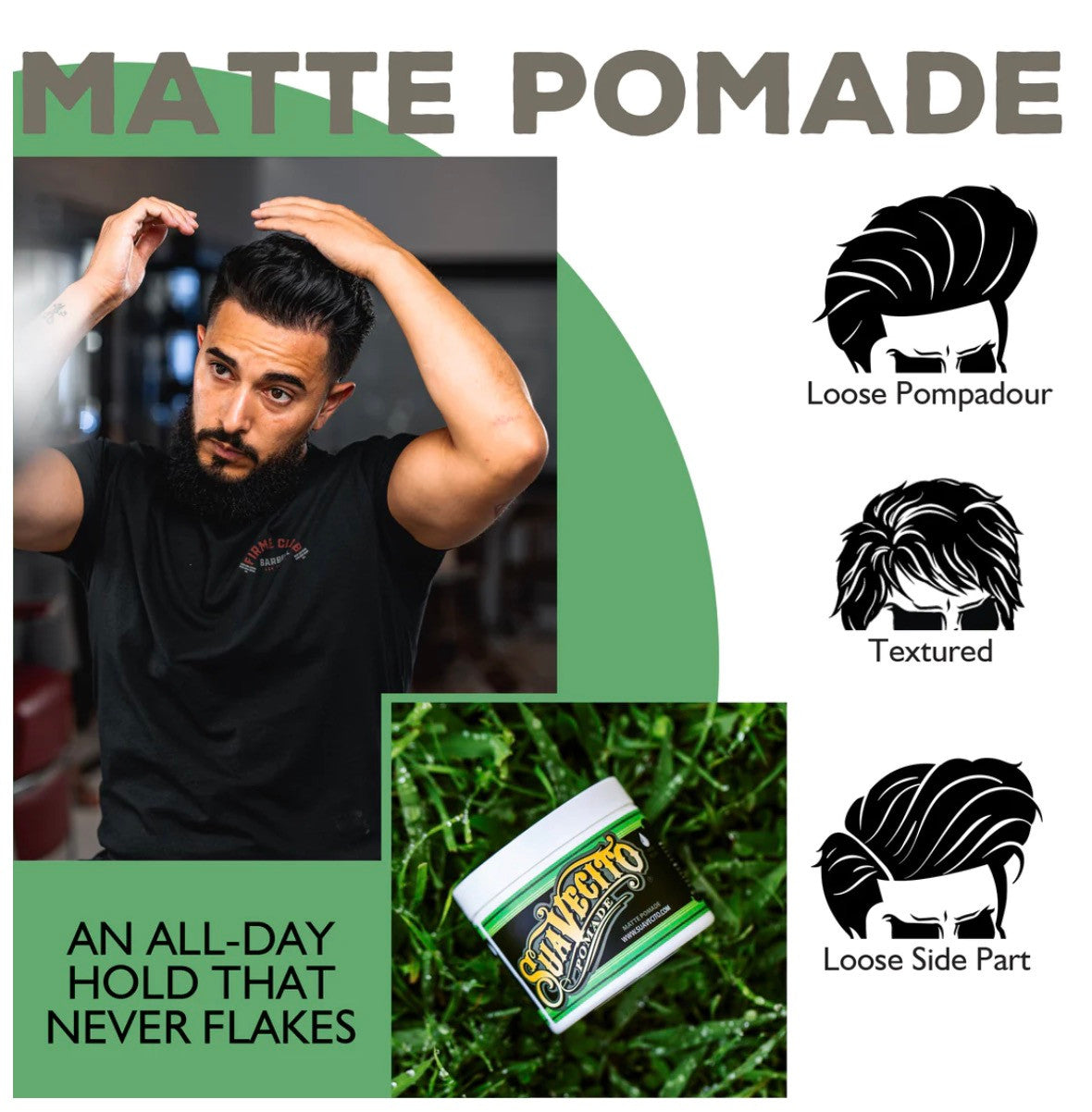 Suavecito Matte Pomade (4 oz)