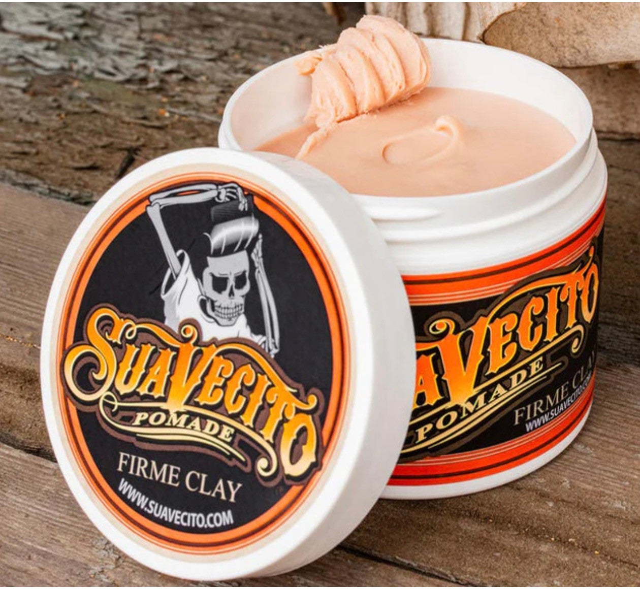 Suavecito Firme Clay Pomade (4 oz)
