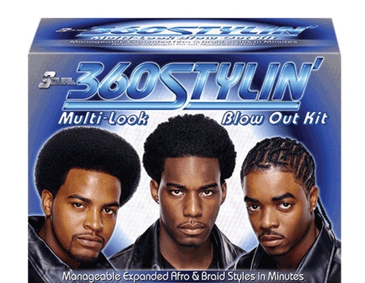 S-Curl 360 Stylin' Multi-Look Blow Out Kit (Single Application)