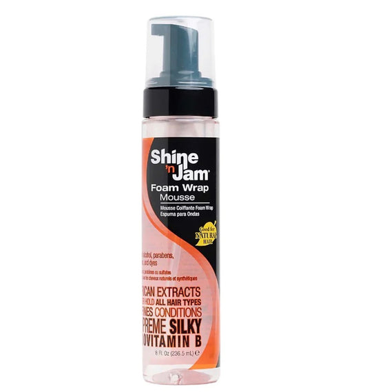 Ampro Shine 'n Jam Supreme Foam Wrap Mousse (8 oz)