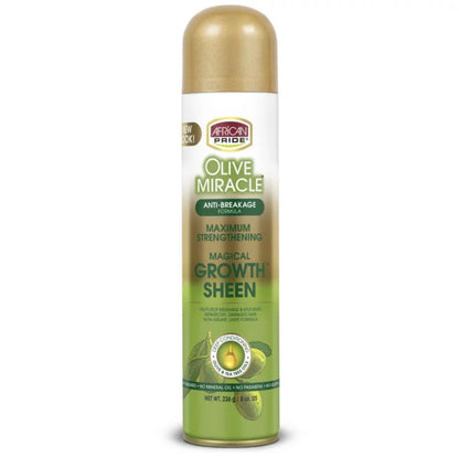 African Pride Olive Miracle Hair Growth Sheen Spray (8 oz)