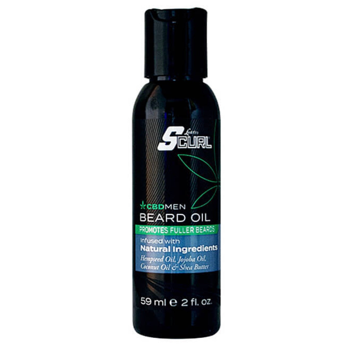 Lusters Scurl CBD Beard Oil (2 oz)