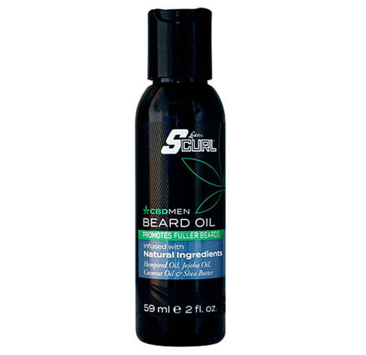 Lusters Scurl CBD Beard Oil (2 oz)