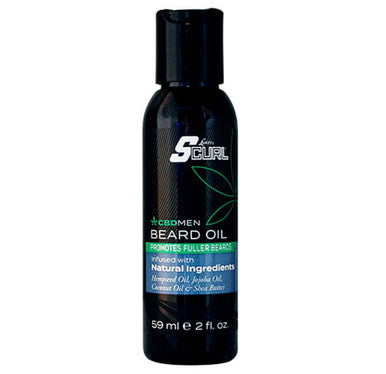 Lusters Scurl CBD Beard Oil (2 oz)