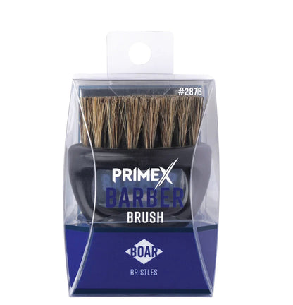 Annie PrimeX  Barber Knuckle Brush - Black Boar Bristle