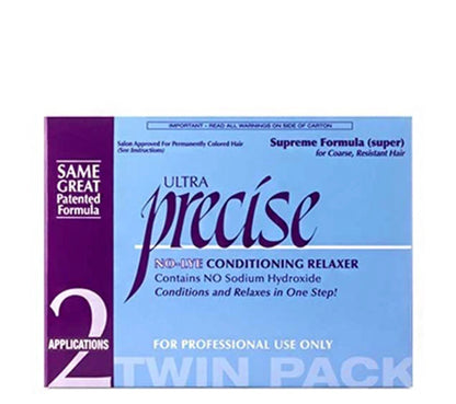 Ultra Sheen Precise No-Lye Conditioning Relaxer Super (2 Applications)