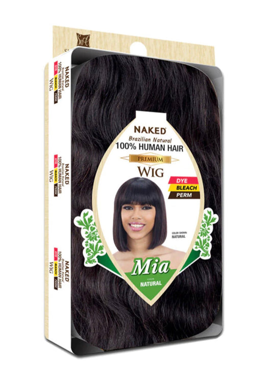 SHAKE N GO Naked 100% Human Hair Premium wig - MIA