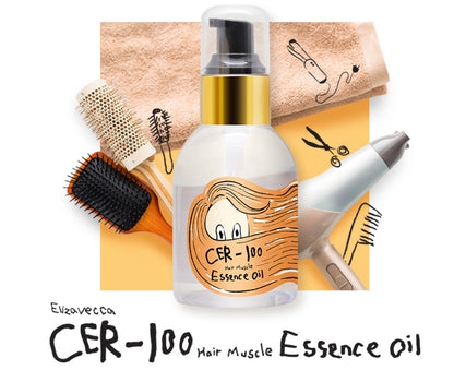 Elizavecca CER-100 Hair Muscle Essence Oil (3.38 oz)