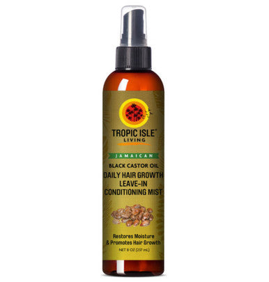 Tropic Isle Living Jamaican Black Castor Oil Daily Hair Growth Leave-In Conditioning Mist  (8 oz)