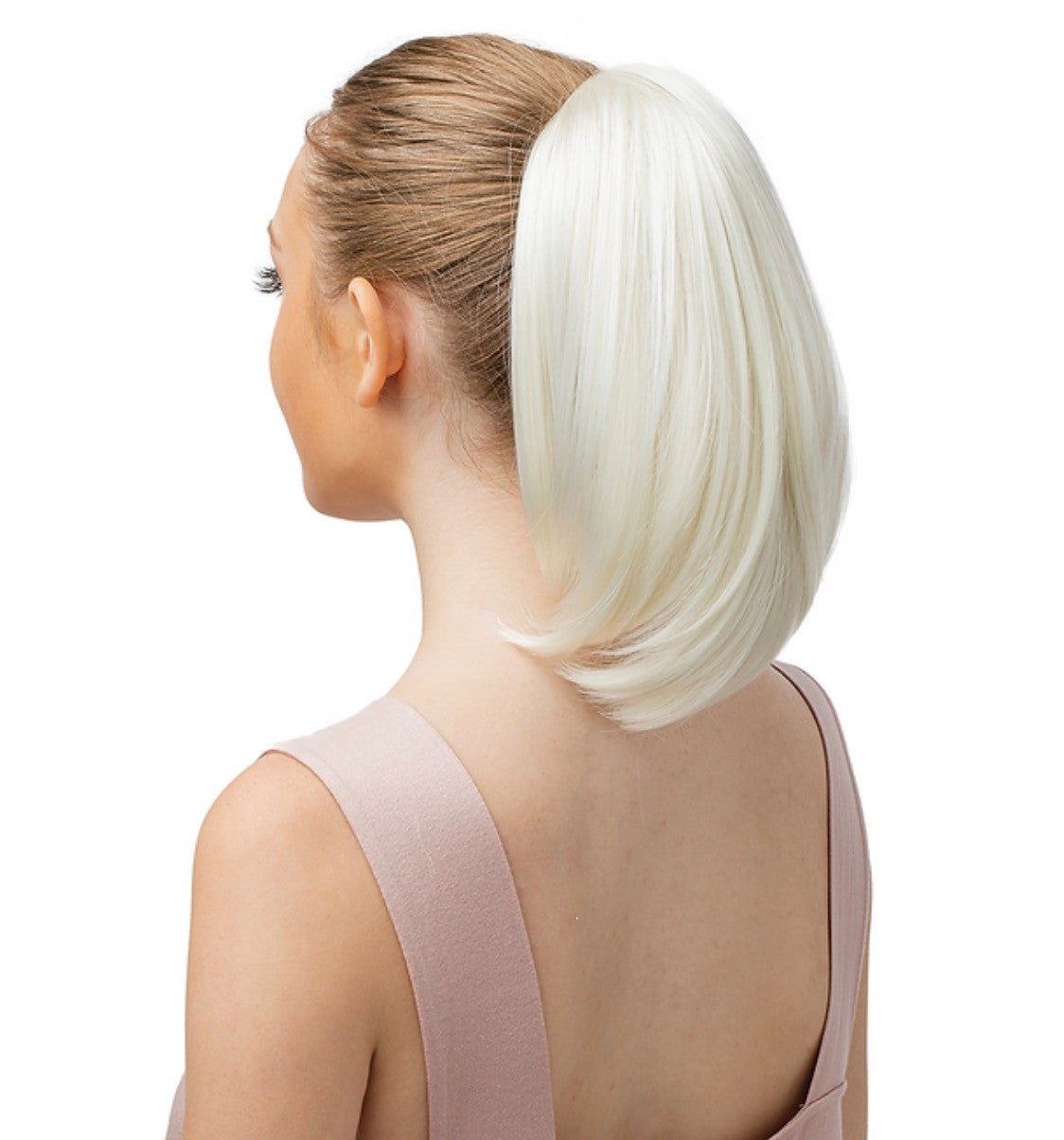 A PLUS Designer Hair Clip In Drawstring Ponytail - Just Me