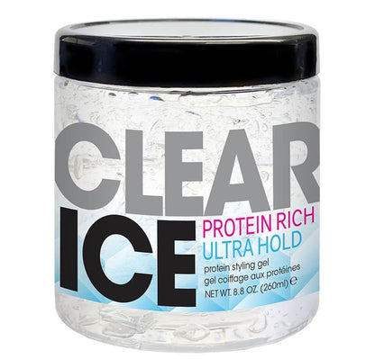 Ampro Pro Style Clear Ice Ultra Hold Protein Styling Gel - Ultra Hold