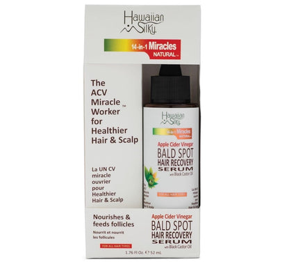 Hawaiian Silky 14 In 1 Miracles Apple Cider Vinegar  Bald Spot Hair Recovery Serum (1.76 oz)