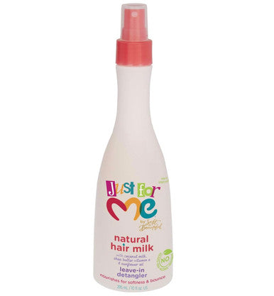 JUST FOR ME Natural Hair Milk Leave-In Detangler (10 oz)