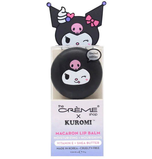 THE CREME SHOP X Kuromi Macaron Lip Balm - Blueberry Smoothie