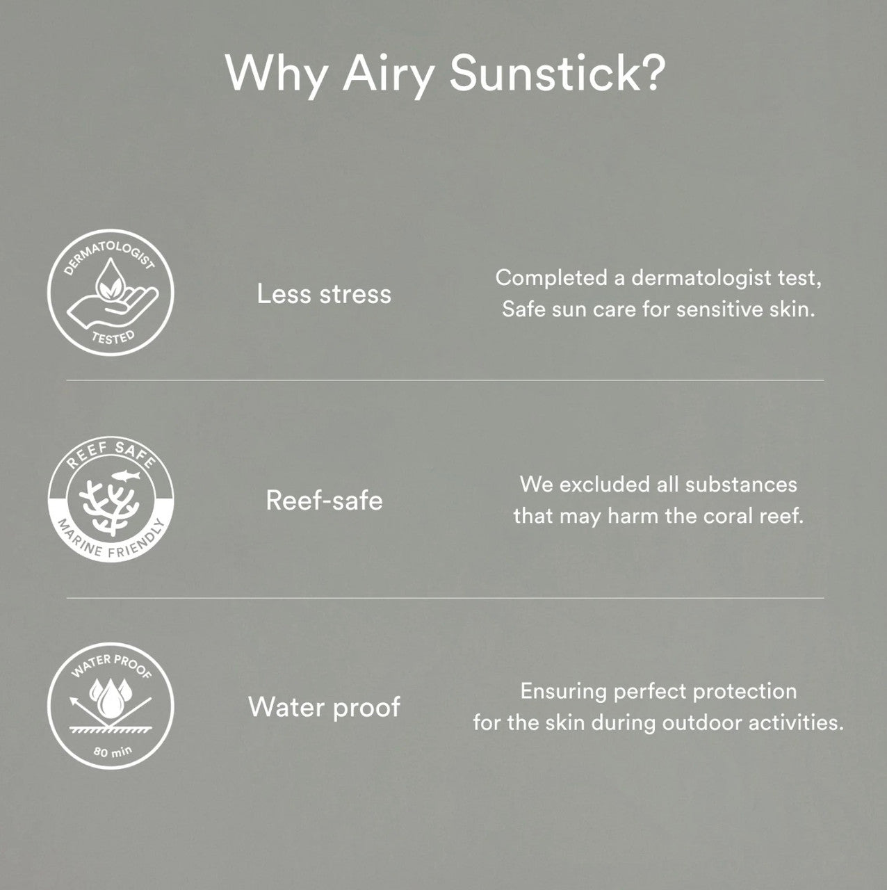 [Abib] Airy Sunstick Smoothing Bar SPF 50+ PA++++
