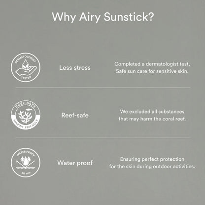 [Abib] Airy Sunstick Smoothing Bar SPF 50+ PA++++